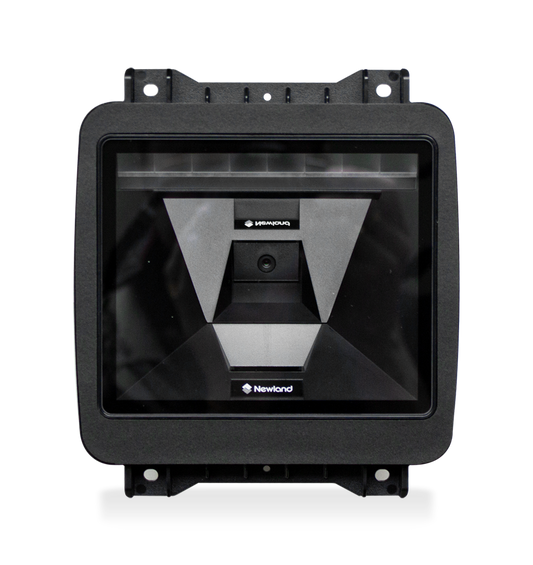 Newland FM80 Salmon in-counter scanner, USB kit (NLS-FM8080-20) – front view of the scan window