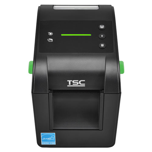 TSC DH220E 2-inch desktop direct thermal label printer, 203 dpi, USB, LED, black (DH220E-A001-0003) – detail view