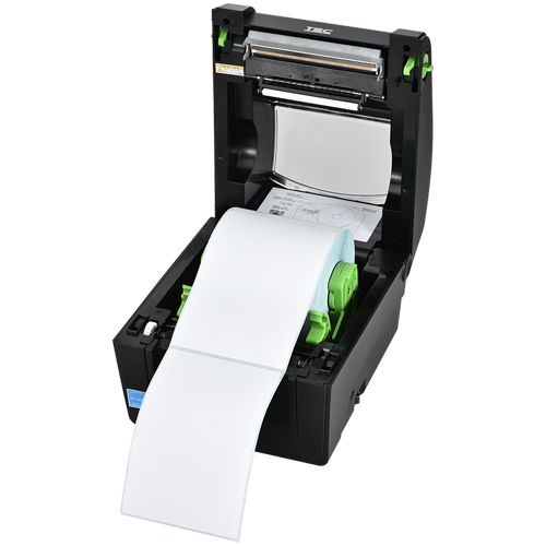 TSC DH240T 4-inch desktop direct thermal label printer, 203 dpi, touch display, black (DH240-A001-0002) – detail view