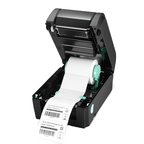 TSC TX310 4-inch desktop thermal transfer label printer, 300 dpi, LED, black (TX310-A001-1302) – detail view