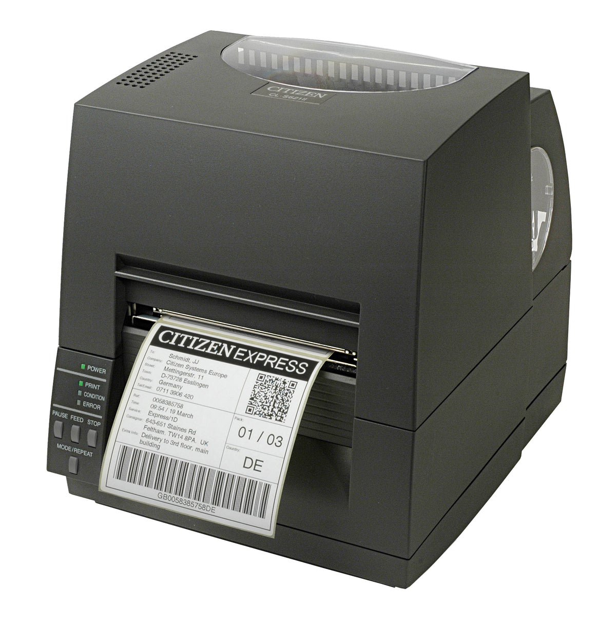 Citizen CL-S621 Series biurkowa drukarka etykiet