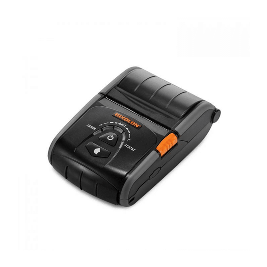 Bixolon SPP-R200III PLUS 2-inch mobile receipt printer, Bluetooth (iOS), linerless, black (SPP-R200IIIiaKL) – 3/4 view