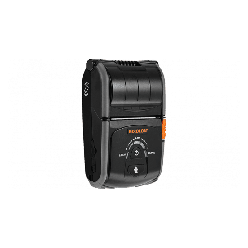 Bixolon SPP-R200III PLUS 2-inch mobile receipt printer, Bluetooth (iOS), linerless, black (SPP-R200IIIiaKL) – with belt clip