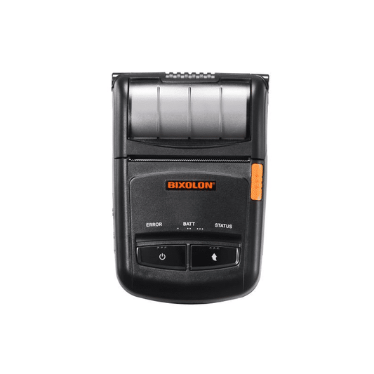 Bixolon SPP-R210 2-inch mobile receipt printer, linerless, black (SPP-R210KL) – top view