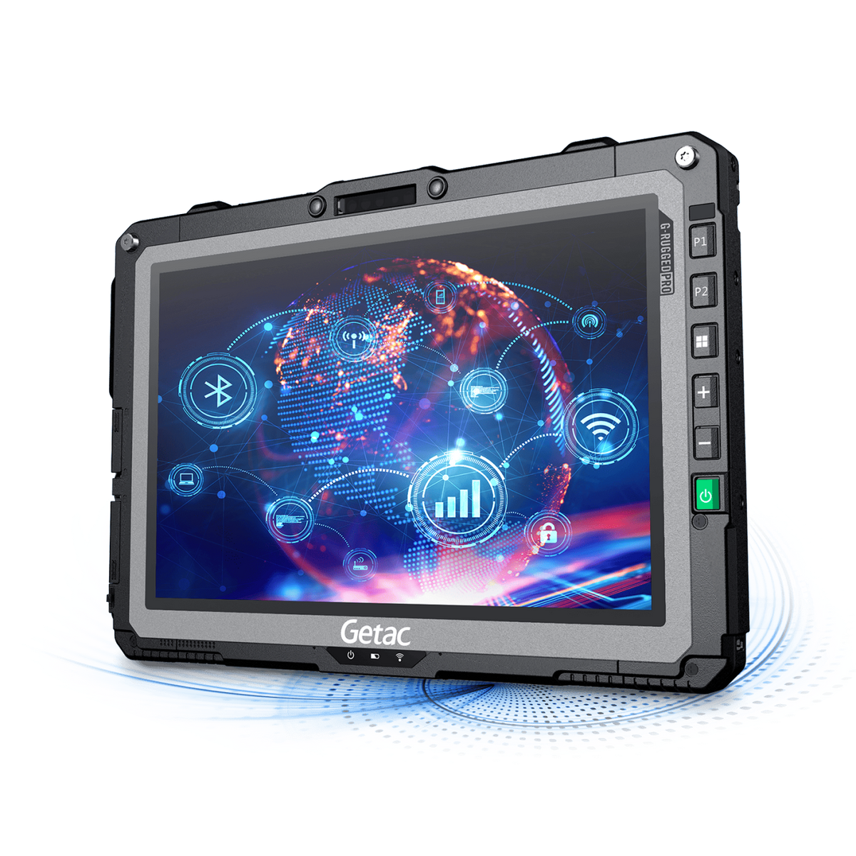 Getac UX10 G5 rugged 10.1-inch tablet (UW1764VIX1XX) – front view