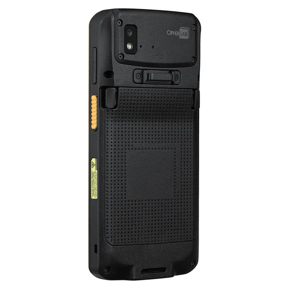 CipherLab RS38 5G Android touch mobile computer, Wi-Fi, 2D imager (standard range, SE4770) (AS38N8RF4NSG1) – back view