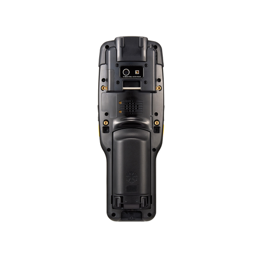 M3 Mobile UL20FX (Frozen, cold-storage, 4G LTE) rugged Android mobile computer, 28-key numeric keypad, SE5800 long-range 2D imager (U20F4C-QICFRS-HF) – back view