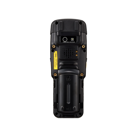 M3 Mobile US30 rugged Android keypad mobile computer, 4" display, 51-key alphanumeric keypad, SE5800 long-range imager, straight shooter (US300D-TLCWEE-HF) – back view