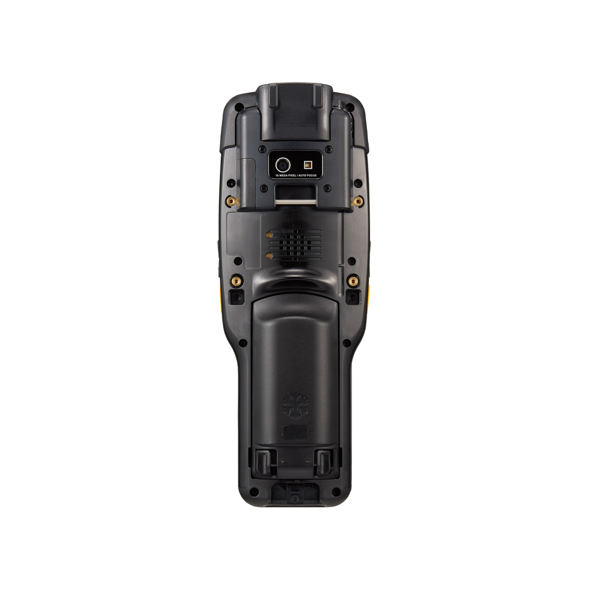 M3 Mobile UL30 rugged Android keypad mobile computer, 5" display, 35-key numeric keypad, SE4770 2D imager (U30W0E-U2RFSS-HF) – back view