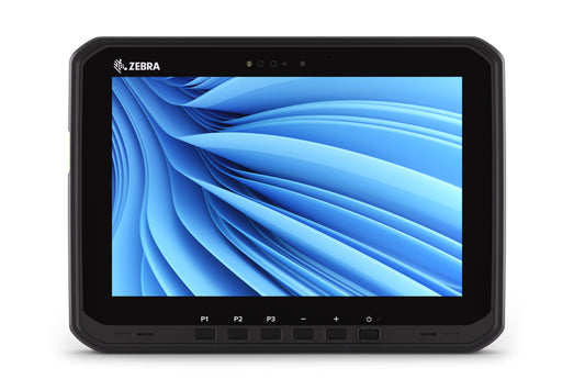 Zebra ET60 rugged tablet, Windows 11 Pro, Wi-Fi only (ET60WW-0S7EPSJ0A0-00) – front view