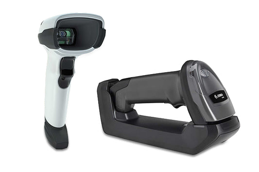 Zebra DS4608 Wired Barcode Scanner with stand (DS4608-SR7U2100SGW)