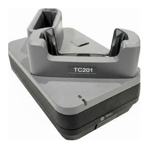 Zebra CRD-TCVT-1D1BE 1-Slot Device + Spare Battery Ethernet ShareCradle for Zebra TC201 without rugged boot