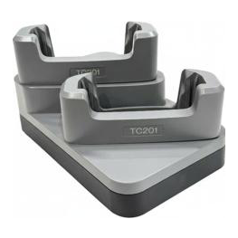 Zebra CRD-TCVT-2D 2-Slot Charging ShareCradle for Zebra TC201 without rugged boot