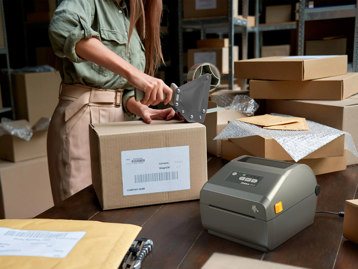Zebra ZD421d Desktop Label Printer (ZD4A042-D0EM00EZ)