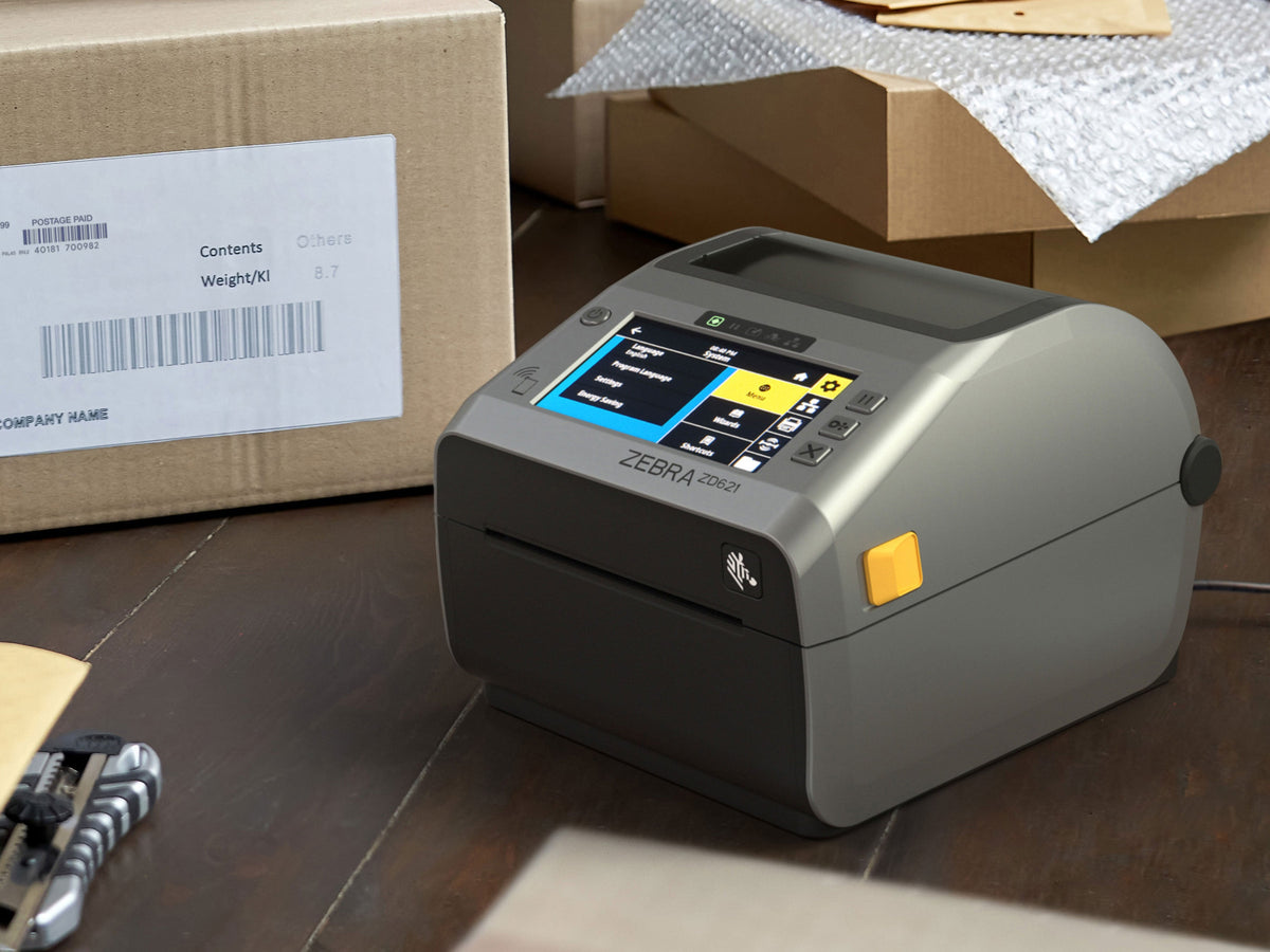 Zebra ZD621d Desktop Label Printer (ZD6A143-D0EF00EZ)